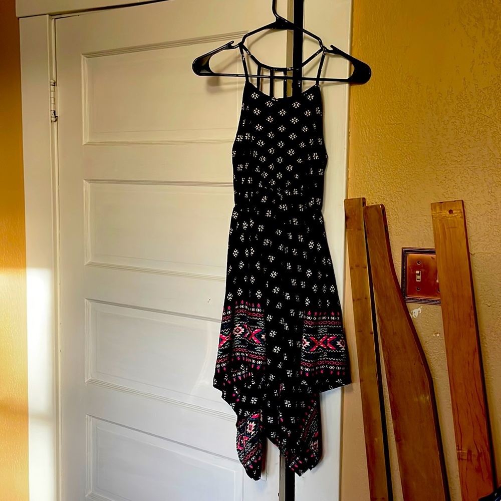 A patterned dress